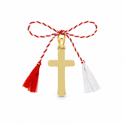 Pandativ Aur 14 K martisor "Cruciulita"