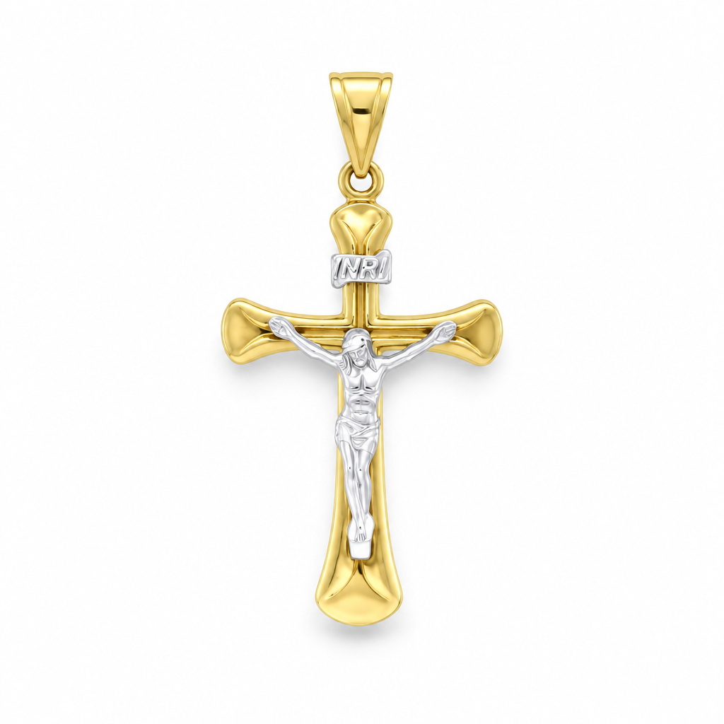 Pandantiv Aur 14K Cruciulita IHR