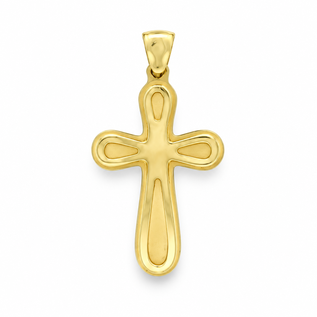 Pandantiv Aur 14K Cruciulita Lieta