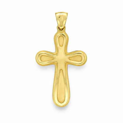 Pandantiv Aur 14K Cruciulita Lieta