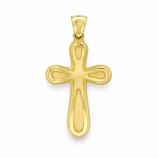 Pandantiv Aur 14K Cruciulita Lieta