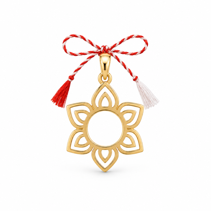 Pandativ Aur 14 K martisor "Floricica"