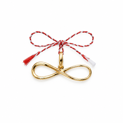 Pandativ Aur 14 K martisor "Infinit mic"