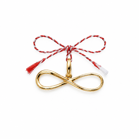 Pandativ Aur 14 K martisor "Infinit mic"