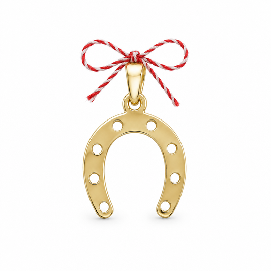 Pandativ Aur 14 K martisor Potcoava