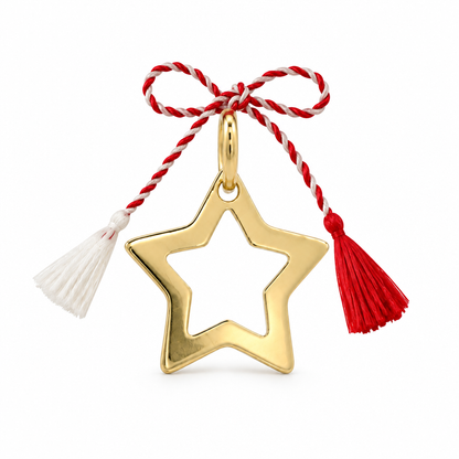 Pandativ Aur 14 K martisor "Steluta"