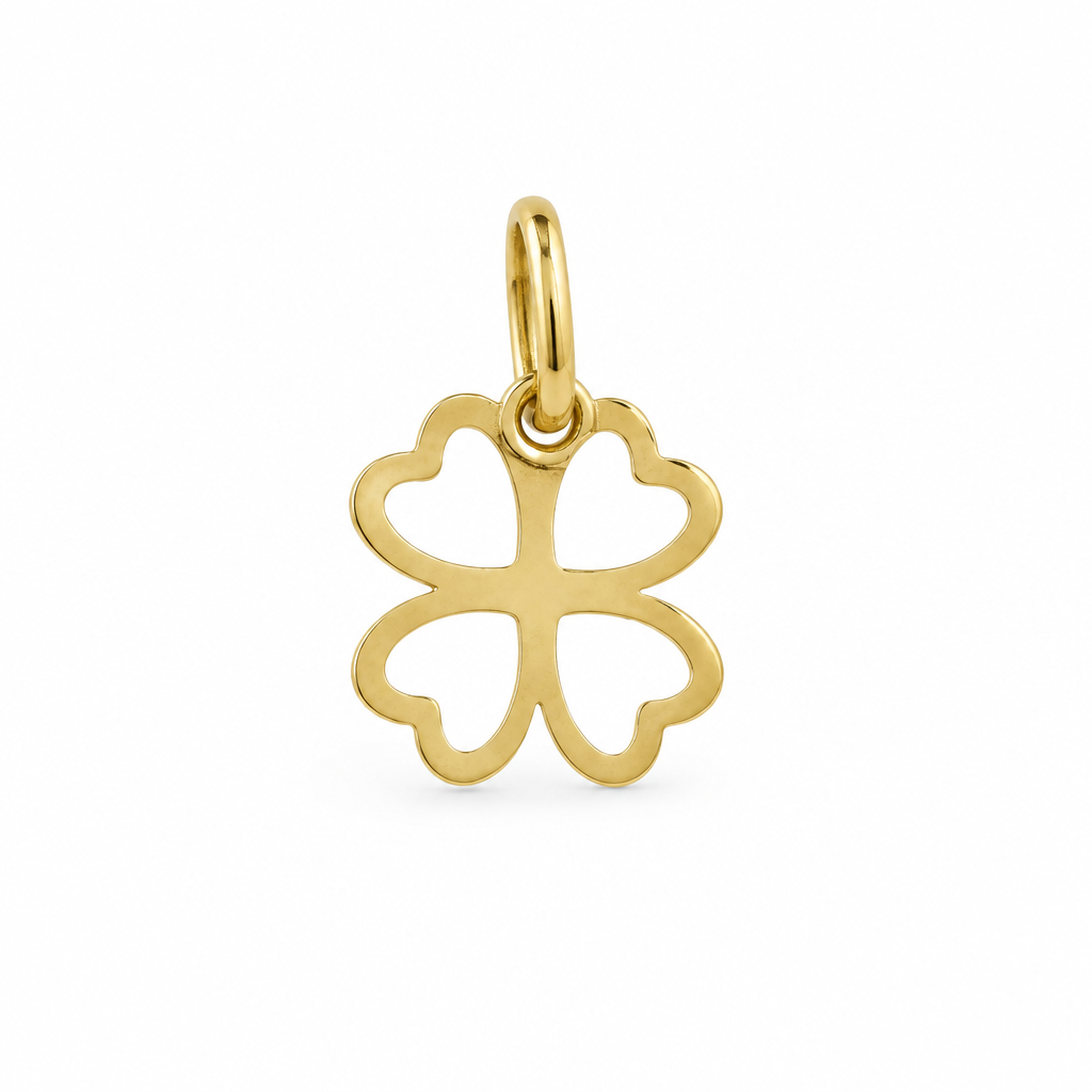 Pandativ Aur 14 K martisor "Trifoi mic"