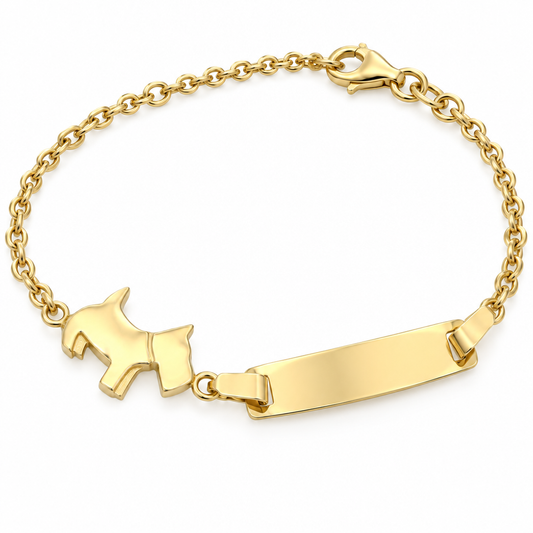 Bratara Aur 14 K copii Catelus