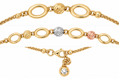 Brățară aur 14K Golden Orbit