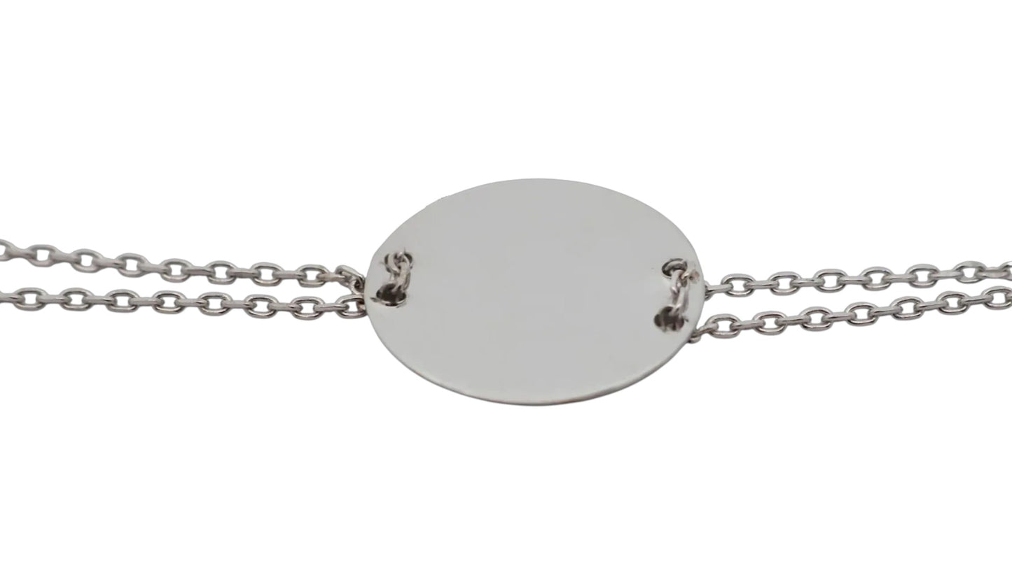 Bratara Aur Alb cu "Banut"