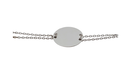 Bratara Aur Alb cu "Banut" - Antonia Gold