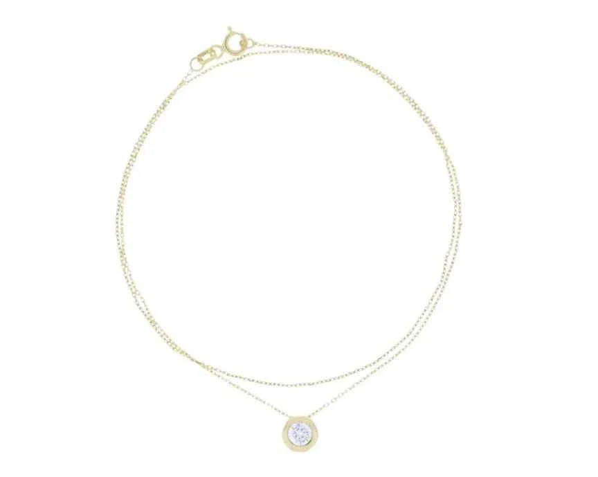 Lantisor cu pandantiv "Punct de lumina" - Antonia Gold