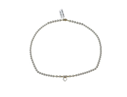 Colier perle de cultura si Aur - Inima cu Infinit - Antonia Gold