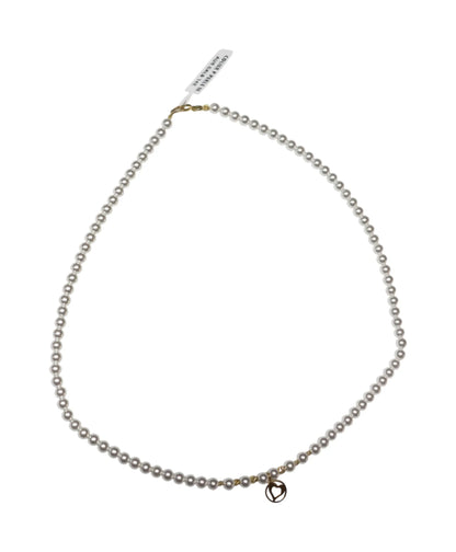 Colier perle de cultura si Aur - Inima - Antonia Gold